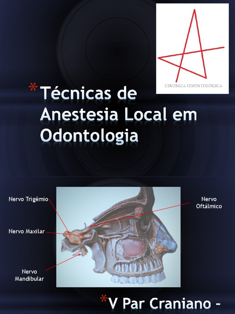Técnicas de Anestesia em Odontologia | PDF | Dente | Boca