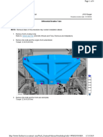 205-03 Front Drive Axle and Differential - Removal and Installation - Differential Breather Tube