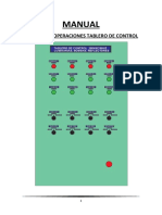 Manual de Tablero de Control y Sonido