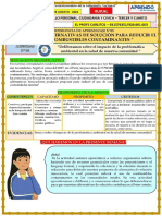 Experiencia de Aprendizaje 05 - Desarrollo Personal Ciudadania y Civica - Actividad 02 - 3ero y 4to - 00001