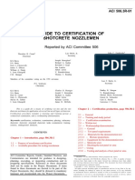 Guide To Certification of - Shotcrete Nozzlemen - Aci - 506 - 3R - 91