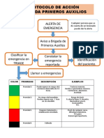 Protocolo de Accion de Primeros Auxilios