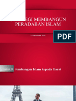 Strategi Membangun Peradaban Islam