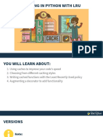 Caching in Python With Lru
