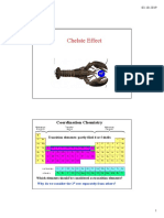 Chelate Effect: Coordination Chemistry