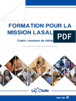 Cahiers MEL 51 Formation Pour La Mission Lasallienne
