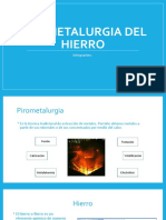 Pirometalurgia Del Hierro Final