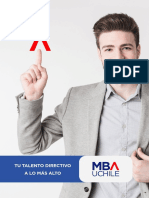 Folleto MBA UChile - Todas Las Versiones