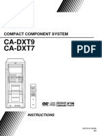 Ca-Dxt9 Ca-Dxt7: Compact Component System