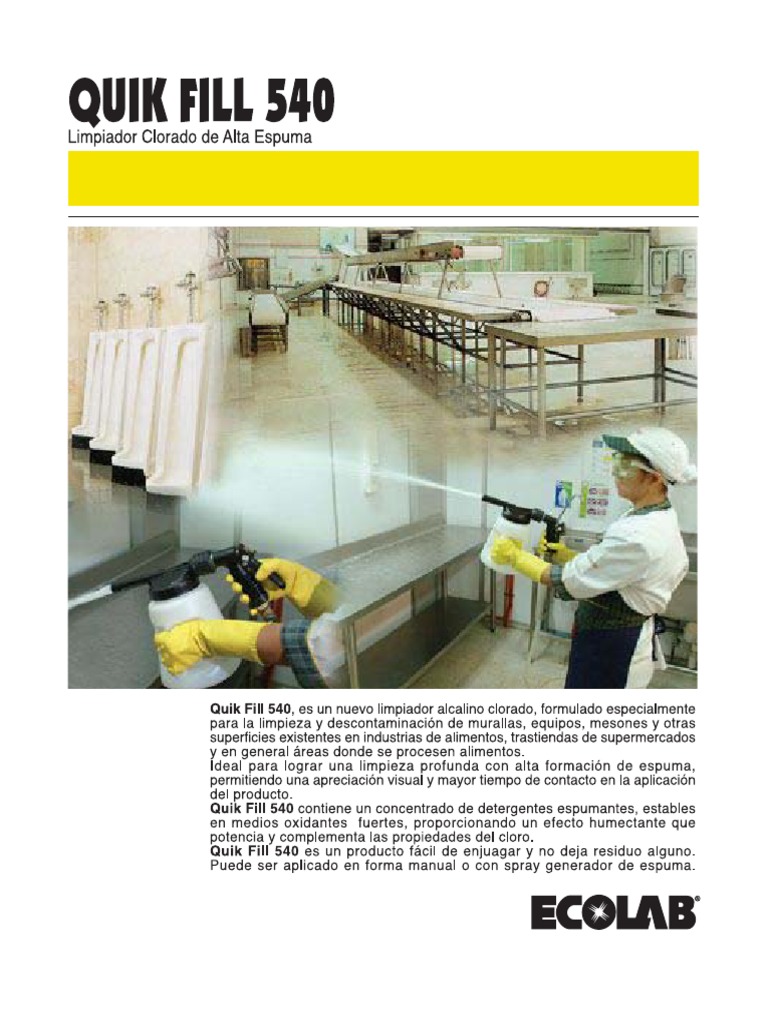 Ficha Técnica Quik Fill 540 PDF