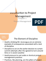 Introduction To Project Management