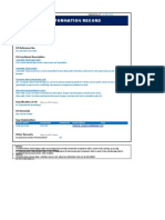 CII - Info - Record - Form - DTL SIG 17 Jan 2020