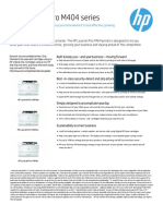 HP LaserJer Pro 404dn Data Sheet