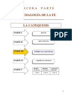 La Pedagogía de La Fe La Catequesis