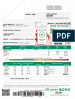 Const Des de Vivienda Del Ste: Total $529.42