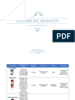 Cuadro Comparativo Analisis Del Producto