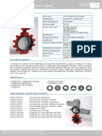 Catálogo técnico de válvula LUG(w