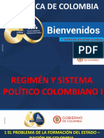 Regimén y Sistema Político Colombiano