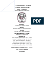 Universidad Tecnológica de El Salvador Revisión Final