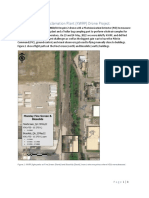 EGLE drone flight path over Kalamazoo wastewater treatment plant