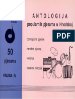 Antologija Popularnih Pjesama u Hrvatskoj IV