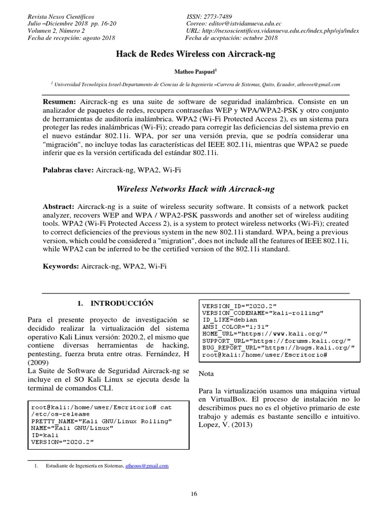 Hack de redes wireless con aircrack ng pdf wifi tecnolog as de la