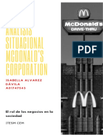 Análisis Situacional McDonald's Corporation