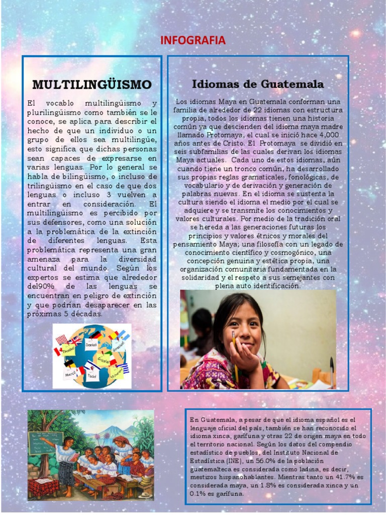 INFOGRAFIA | PDF | Multilingüismo | Lengua española