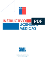Instructivo Licencias Médicas SML Servicio Médico Legal