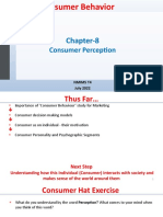 Chapter-8: Consumer Perception