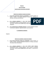 Proyecto de Convenio de Bases Del Divorcio Clinica de Civil Brandon Godoy