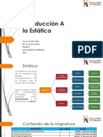 Introducción A La Estática