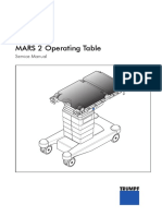 MARS 2 Operating Table: Service Manual