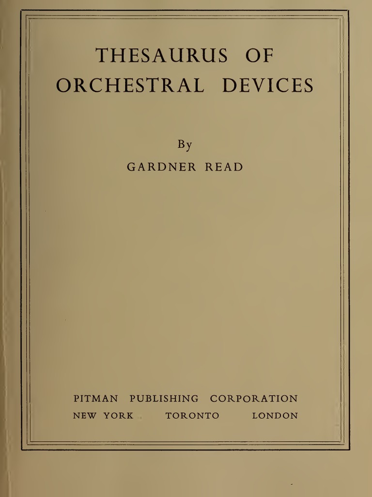 UNM Inst.20212.u1 Thesaurus of Orchestral Devices Part I PDF