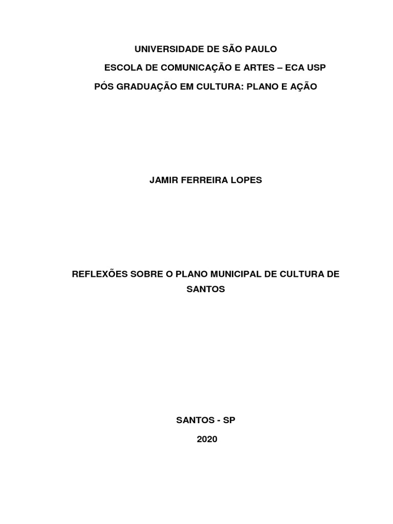Jamir lopes tcc usp pdf sociologia estado