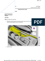 206-05 Parking Brake and Actuation - Removal and Installation - Parking Brake Rear Cables