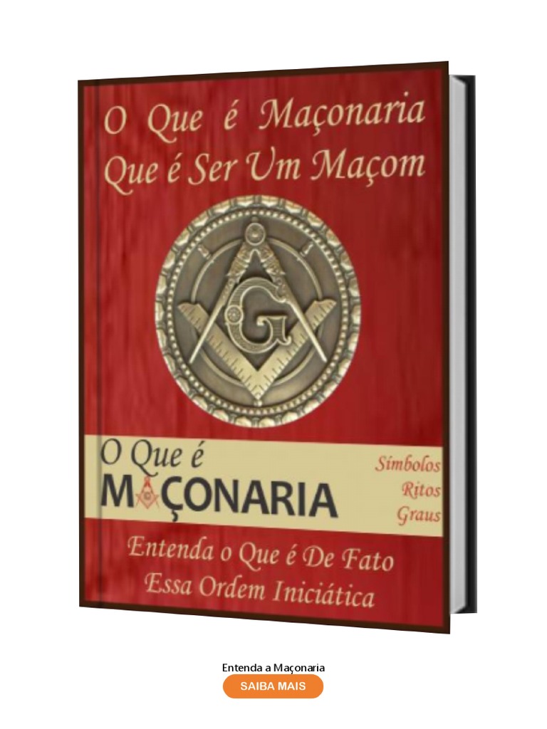 O que é Maçonaria O Que