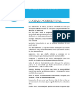 Cartas de Pablo - Glosario Conceptual de La Materia 2021