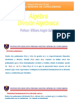 Division Algebraica