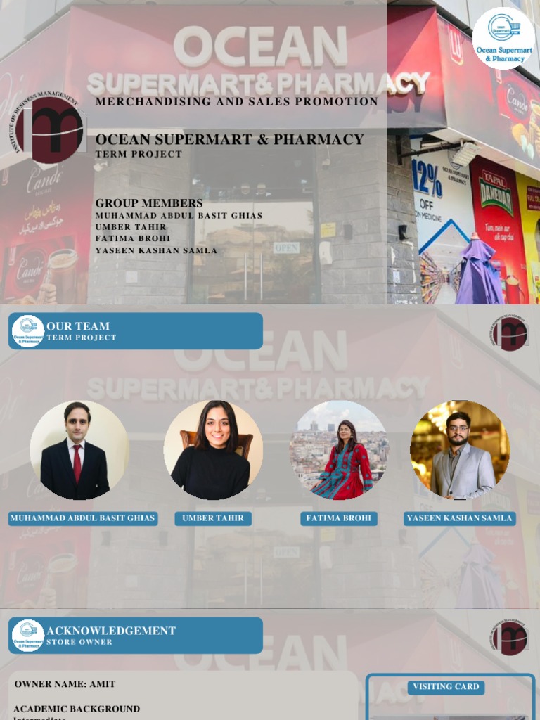 Group 2 MSP Final Report Ocean Supermart and Pharmacy PDF