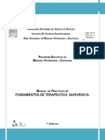 Manual de Practicas Fundamentos de Terapeutica Quirurgica