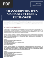 Documents pour transcription mariage Algérie | PDF | Certificat de ...