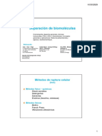 Separacion de Biomoleculas