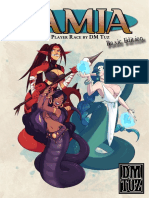 Lamia 5e Player Race Guide