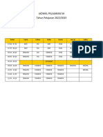 Jadwal 5A