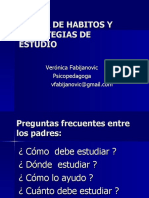 TALLER - Hábitos y Estrategias de Estudio