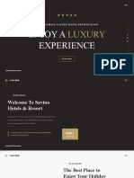 Savina - Luxury Hotel Powerpoint Template