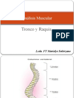 Análisis Muscular. TR