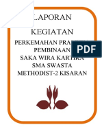 Laporan Kegiatan Perkemahan Pramuka