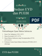 Perbedaan EYD Dan PUEBI